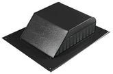 Master Flow SSB960ABL Roof Louver, 18 in L, 20-1/2 in W, Aluminum, Black